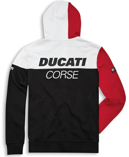 SWEAT SHIRT ZIP DUCATI CORSE TRACK 2 SWEAT SHIRT ZIP DUCATI CORSE TRACK – Image 2