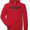 SWEAT CAPUCHE DUCATI LOGO ROUGE