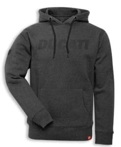 SWEAT CAPUCHE DUCATI LOGO GRIS