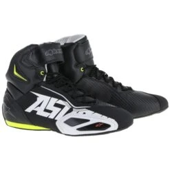 BASKET ALPINESTARS FASTER 2 BLACK WHITE YELLOW