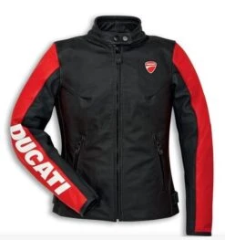 BLOUSON CUIR DUCATI COMPANY C3 FEMME
