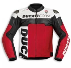 BLOUSON DUCATI CUIR PERF. DC C5 HOMME