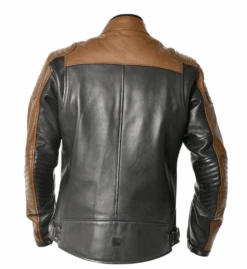 Blouson Cuir OVERLAP DEVON Homme -Équipement De Cyclisme blouson cuir overlap devon moto ovj devon h bkbr promo