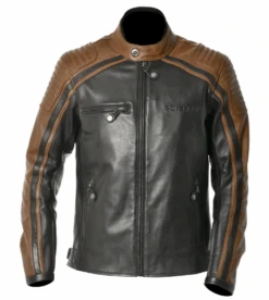 Blouson Cuir OVERLAP DEVON Homme