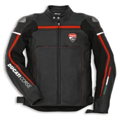 BLOUSON CUIR DUCATI CORSE 14 NOIR