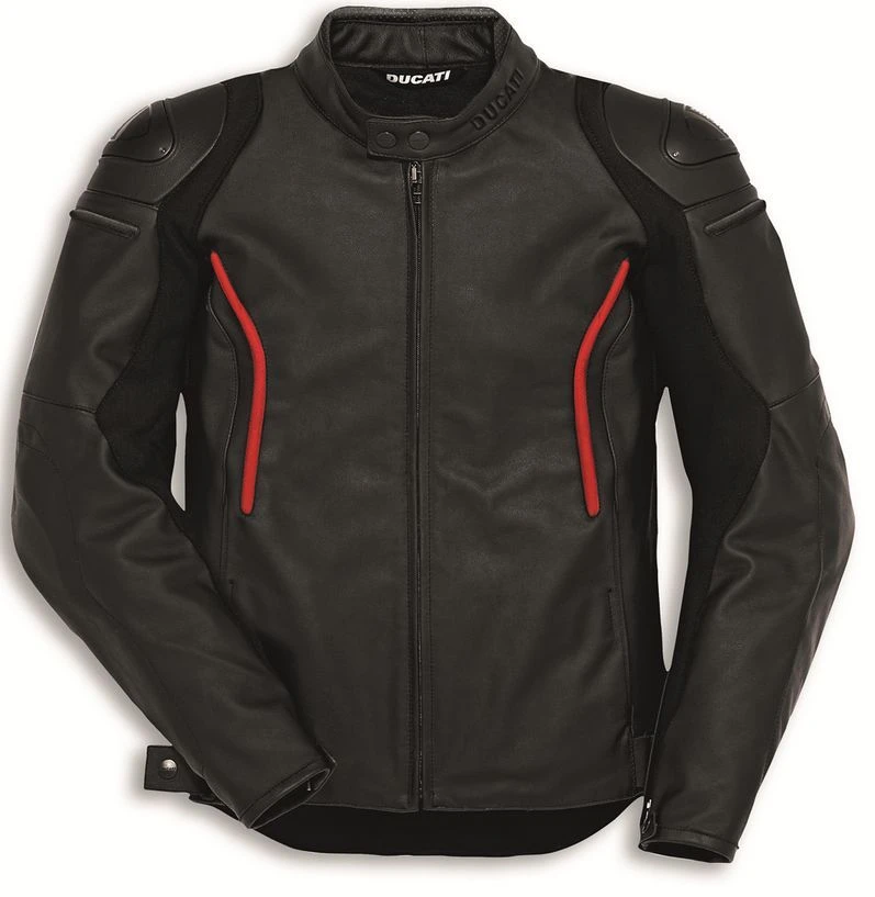 BLOUSON DUCATI CUIR STEALTH C2 PERFORE 1 BLOUSON DUCATI CUIR STEALTH C2 PERFORE