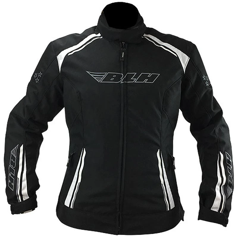 BLOUSON TEXTILE BLH BE LADY ROADSTER NOIR/BLANC 1 BLOUSON TEXTILE BLH BE LADY ROADSTER NOIR/BLANC