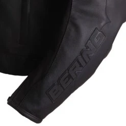 BLOUSON CUIR BERING SAWYER -Équipement De Cyclisme blouson moto cuir bering sawyer noir manche
