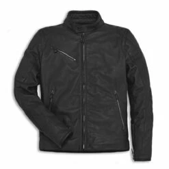 BLOUSON DUCATI CUIR DOWNTOWN NOIR