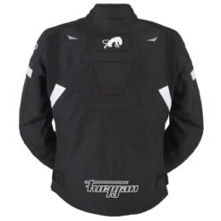 BLOUSON TEXTILE FURYGAN SPARK NOIR/BLANC 5 BLOUSON TEXTILE FURYGAN SPARK NOIR/BLANC -Équipement De Cyclisme blouson moto textile furygan spark noir blanc dos