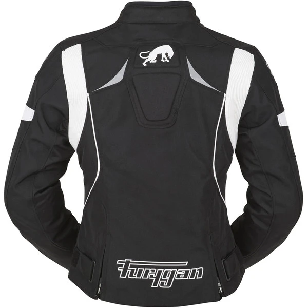 BLOUSON TEXTILE FURYGAN XENIA FEMME NOIR/BLANC 3 BLOUSON TEXTILE FURYGAN XENIA FEMME NOIR/BLANC – Image 3