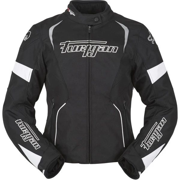 BLOUSON TEXTILE FURYGAN XENIA FEMME NOIR/BLANC 1 BLOUSON TEXTILE FURYGAN XENIA FEMME NOIR/BLANC