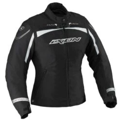 BLOUSON TEXTILE IXON AQUILA HP FEMME NOIR/BLANC