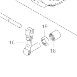 SUZUKI BUTEE EMBRAYAGE RM125 (2001-2006)