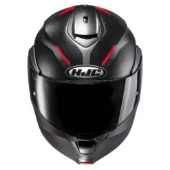 CASQUE HJC IS MAX 2 DOVA 9 CASQUE HJC IS MAX 2 DOVA -Équipement De Cyclisme casque hjc is max 2 dova noir rouge modulable 3