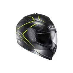 CASQUE HJC IS 17 LANK NOIR / JAUNE FLUO