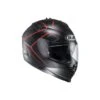 CASQUE HJC IS 17 LANK NOIR/ROUGE