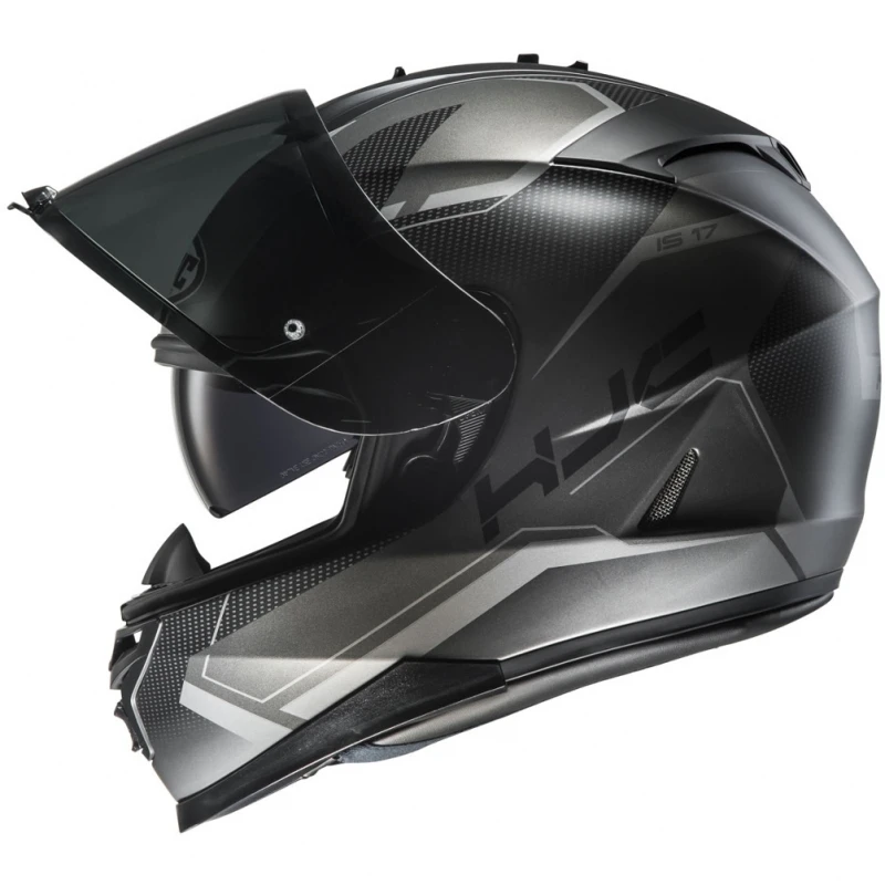 CASQUE HJC IS 17 LOKTAR NOIR/GRIS 5 CASQUE HJC IS 17 LOKTAR NOIR/GRIS – Image 5