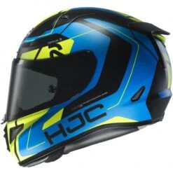 CASQUE HJC RPHA-11 CHAKRI FLUO -Équipement De Cyclisme casque hjc rpha 11 chakri bleu jaune fluo mc24 2