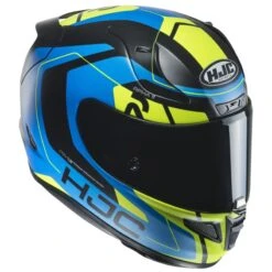 CASQUE HJC RPHA-11 CHAKRI FLUO -Équipement De Cyclisme casque hjc rpha 11 chakri bleu jaune fluo mc24 3