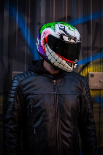 CASQUE INTEGRAL HJC RPHA 11 JOKER DC COMICS 4 CASQUE INTEGRAL HJC RPHA 11 JOKER DC COMICS – Image 4