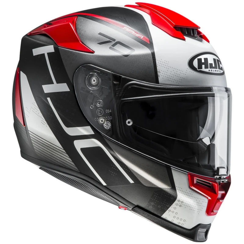 CASQUE HJC R-PHA 70 VIAS NOIR/BLANC/ROUGE 1 CASQUE HJC R-PHA 70 VIAS NOIR/BLANC/ROUGE