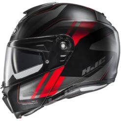 CASQUE HJC R-PHA 90 TANISK NOIR/ROUGE -Équipement De Cyclisme casque hjc rpha 90 tanisk noir rouge mc1 2