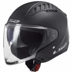 CASQUE JET LS2 OF600 COPTER BLACK MATT