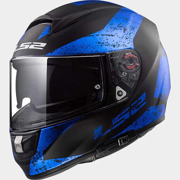 CASQUE LS2 VECTOR SIGN BLEU 1 CASQUE LS2 VECTOR SIGN BLEU