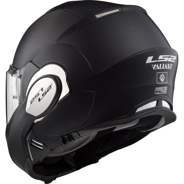 LS2 CASQUE MODULABLE VALIANT NOIR MAT 2 LS2 CASQUE MODULABLE VALIANT NOIR MAT – Image 2