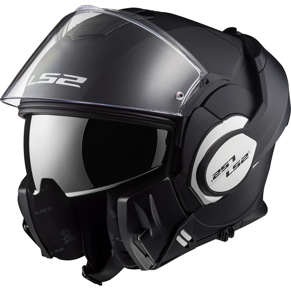 LS2 CASQUE MODULABLE VALIANT NOIR MAT 3 LS2 CASQUE MODULABLE VALIANT NOIR MAT – Image 3