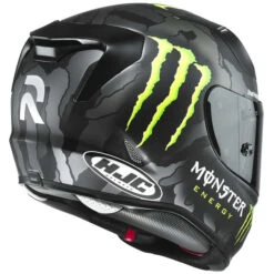 CASQUE HJC R-PHA 11 MILITARY CAMO MONSTER 5 CASQUE HJC R-PHA 11 MILITARY CAMO MONSTER -Équipement De Cyclisme casque moto hjc rpha 11 military camo monster noir gris vert 3