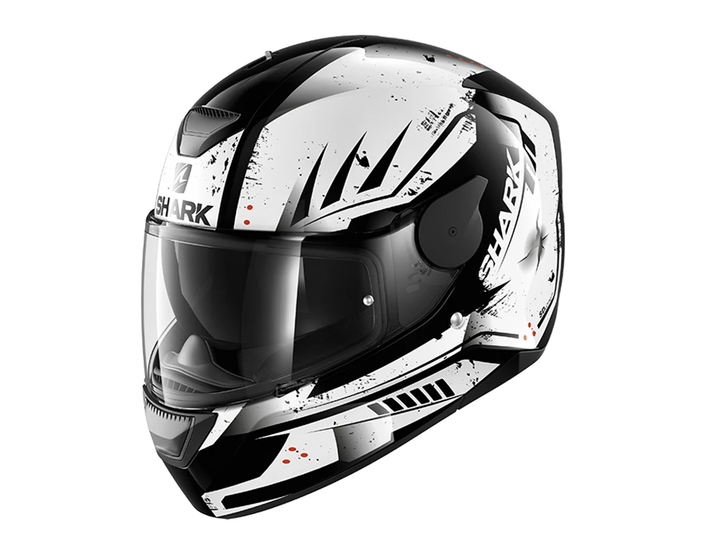CASQUE SHARK D-SKWAL DHARKOV BLANC 1 CASQUE SHARK D-SKWAL DHARKOV BLANC