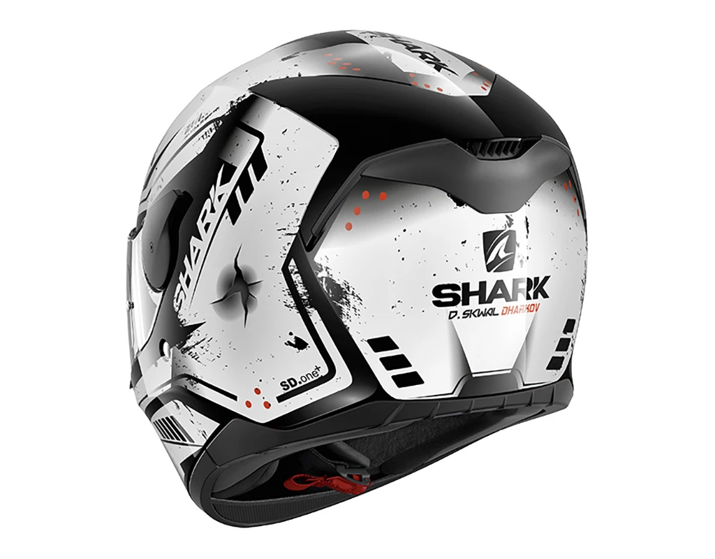 CASQUE SHARK D-SKWAL DHARKOV BLANC 3 CASQUE SHARK D-SKWAL DHARKOV BLANC – Image 3