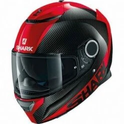 CASQUE SHARK SPARTAN CARBON SKIN RED