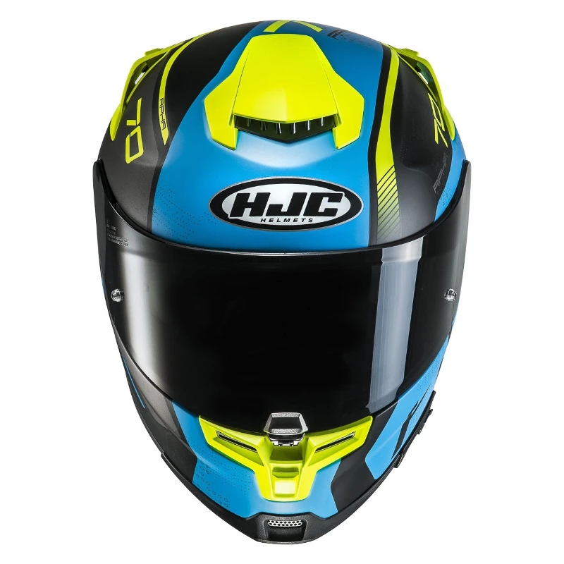 CASQUE HJC R-PHA 70 VIAS NOIR/BLEU/JAUNE FLUO 5 CASQUE HJC R-PHA 70 VIAS NOIR/BLEU/JAUNE FLUO – Image 5
