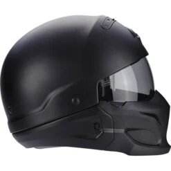 CASQUE SCORPION EXO-COMBAT NOIR MAT -Équipement De Cyclisme casque scorpion exo combat solid noir mat 3