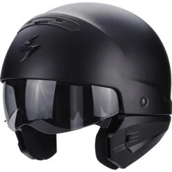 CASQUE SCORPION EXO-COMBAT NOIR MAT -Équipement De Cyclisme casque scorpion exo combat solid noir mat 5
