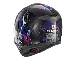 CASQUE SHARK D-SKWAL ANYAH NOIR 5 CASQUE SHARK D-SKWAL ANYAH NOIR -Équipement De Cyclisme casque shark d skwal anyah noir HE4008E KWB 2