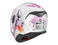 CASQUE SHARK D-SKWAL ANYAH BLANC -Équipement De Cyclisme casque shark d skwal anyah noir HE4008E WKV 2