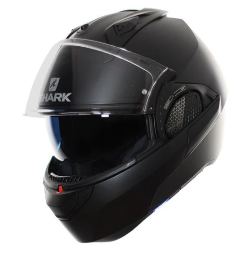 CASQUE MODULABLE SHARK EVO GT BLANK MAT BLACK 2 CASQUE MODULABLE SHARK EVO GT BLANK MAT BLACK – Image 2