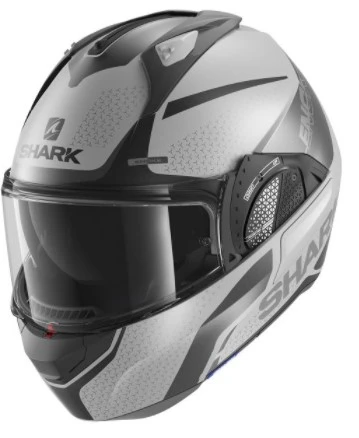 CASQUE MODULABLE SHARK EVO GT ENCKE MAT GRIS 2 CASQUE MODULABLE SHARK EVO GT ENCKE MAT GRIS – Image 2