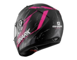 CASQUE SHARK RIDILL NOIR ET ROSE MAT -Équipement De Cyclisme casque shark ridill rose noir mat HE0506EKVA 2