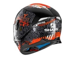CASQUE SHARK SKWAL 2 SWITCH RIDER 2 ORANGE -Équipement De Cyclisme casque shark skwal2 switch rider 2 HE4942EKOW 2 1