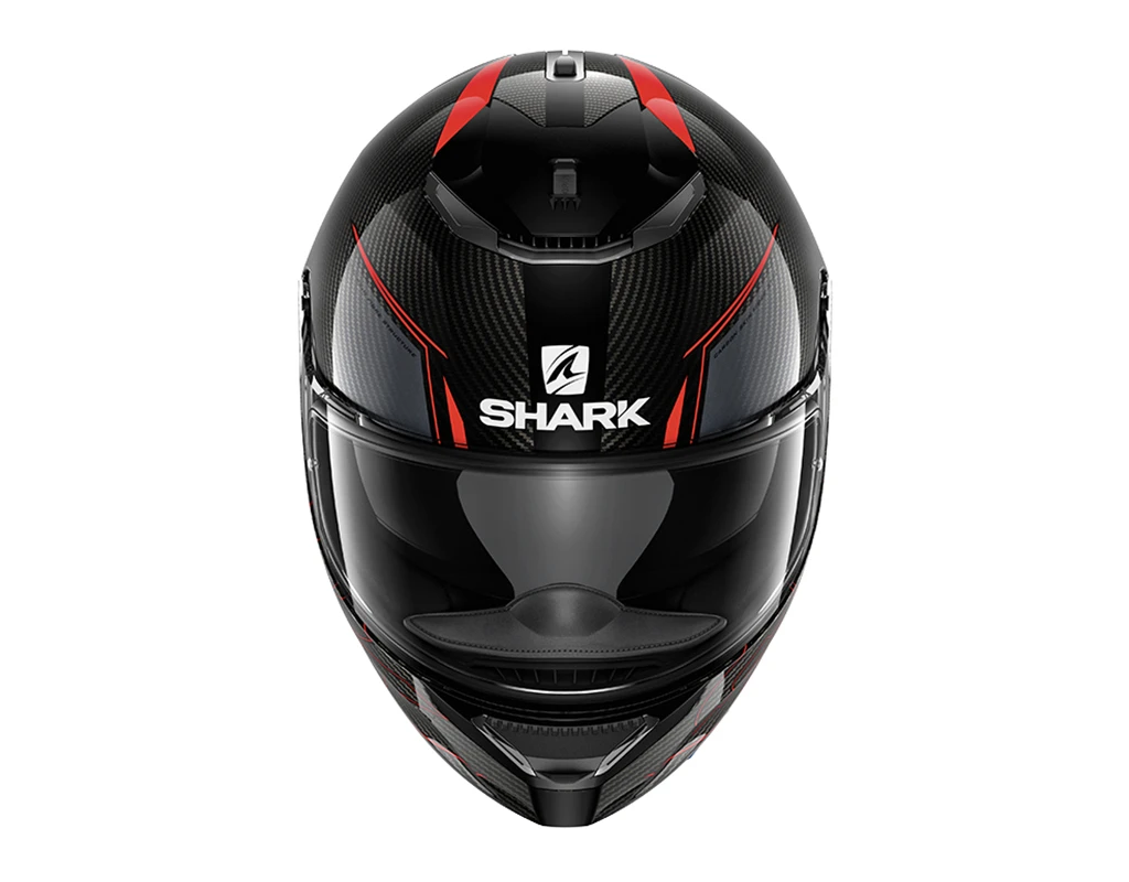 CASQUE SHARK SPARTAN CARBON SILICIUM ROUGE 2 CASQUE SHARK SPARTAN CARBON SILICIUM ROUGE – Image 2