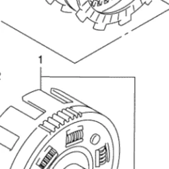 SUZUKI CLOCHE EMBRAYAGE SV650 1999/2000