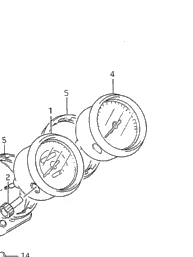 SUZUKI COMPTE TOUR GS500 E (1989-2000)