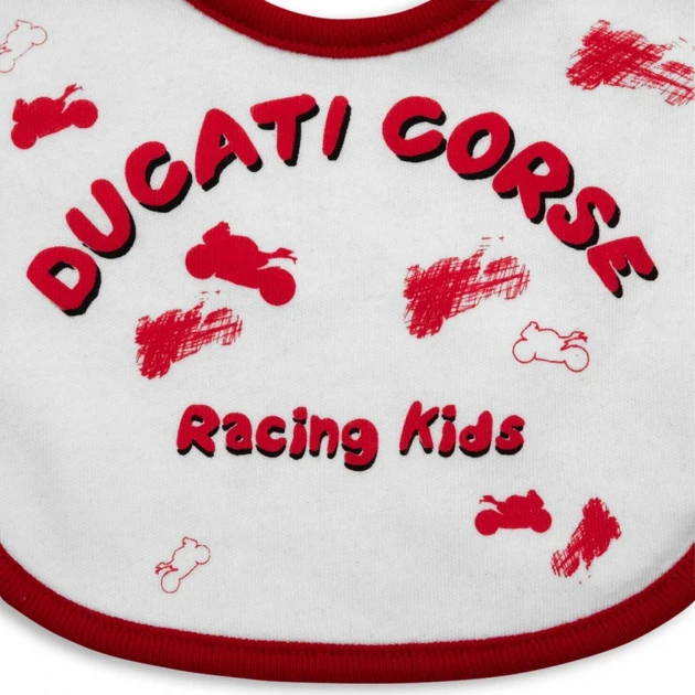 DUCATI BAVETTES BEBE DUCATI CORSE 14 2 DUCATI BAVETTES BEBE DUCATI CORSE 14 – Image 2