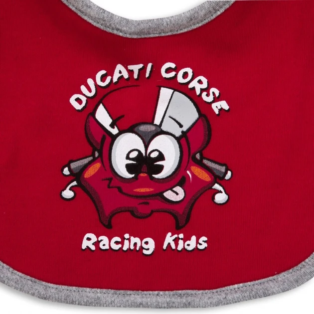 DUCATI BAVETTES BEBE DUCATI CORSE 14 3 DUCATI BAVETTES BEBE DUCATI CORSE 14 – Image 3