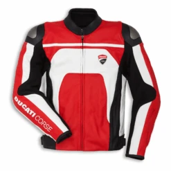DUCATI BLOUSON CUIR CORSE C4 PERFORE